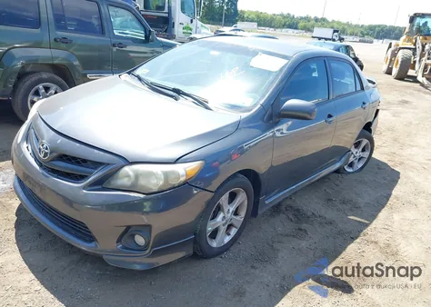 2011 Toyota Corolla S/Le из США, поврежденный, VIN 2T1BU4EE3BC674760